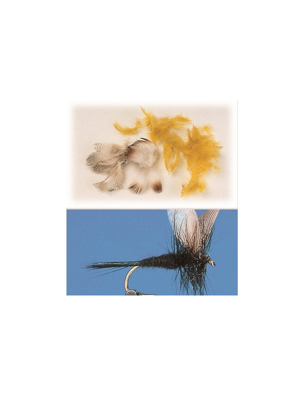 Plumas de pecho de pato