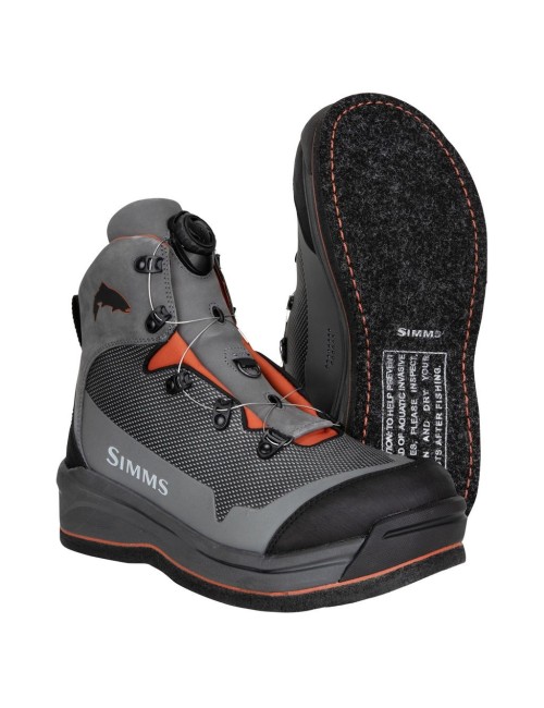 Botas Simms Guide Boa Fieltro Slate