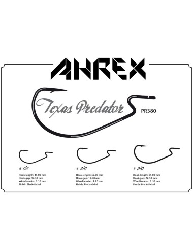Anzuelo AHREX PR380