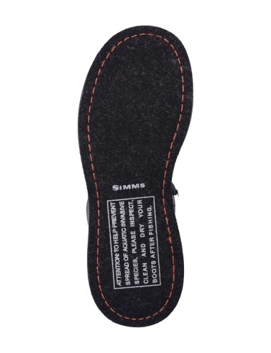 Botas Simms Freestone Felt Gunmetal