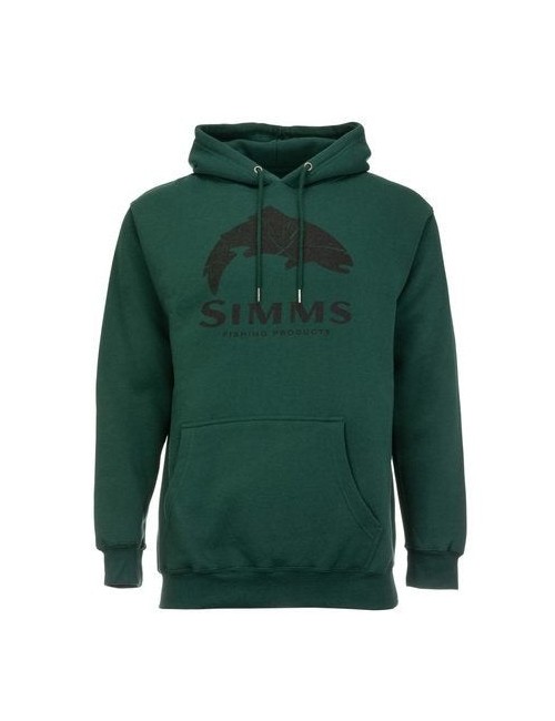 Sudadera Simms Wood Trout Fill Hoody Forest