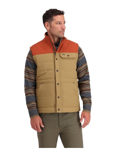 Chaleco Simms Cardwell Clay-Camel