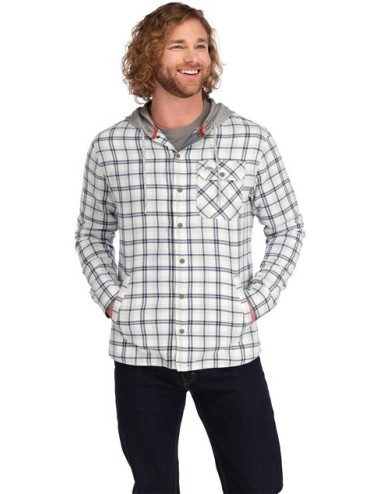 Camisa Simms Flannel Hoody Navy/Sterling Camp