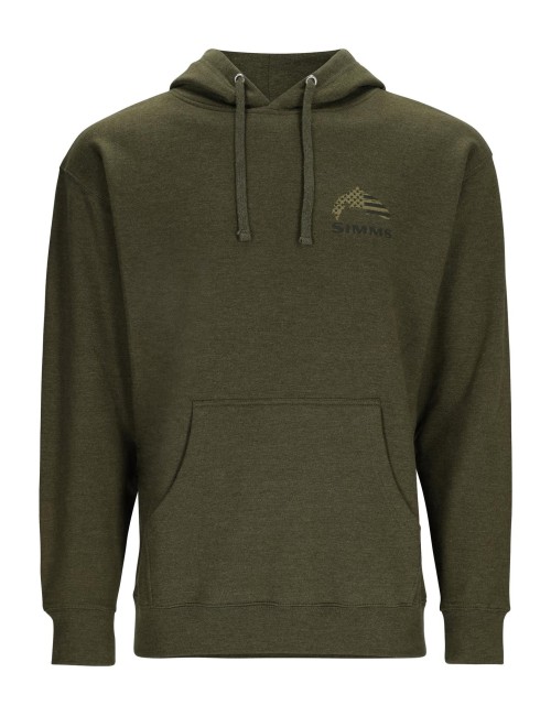 Sudadera Simms Wooden Flag Trout Hoody