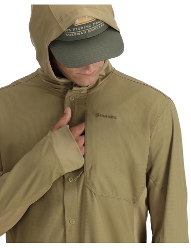 Camisa Simms Intruder Bay Leaf