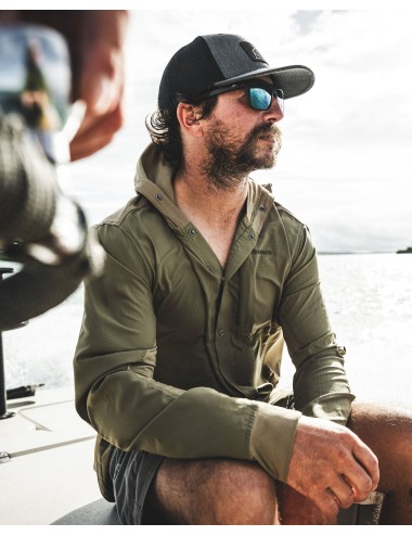 Camisa Simms Intruder Bay Leaf